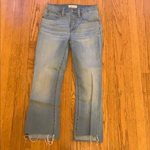 Cropped boot jeans
